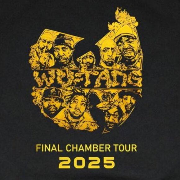 Wu-Tang Clan Final Chamber Tour 2025 Shirt – Retro Hip Hop Logo Tee 17 - Picture 2 of 5